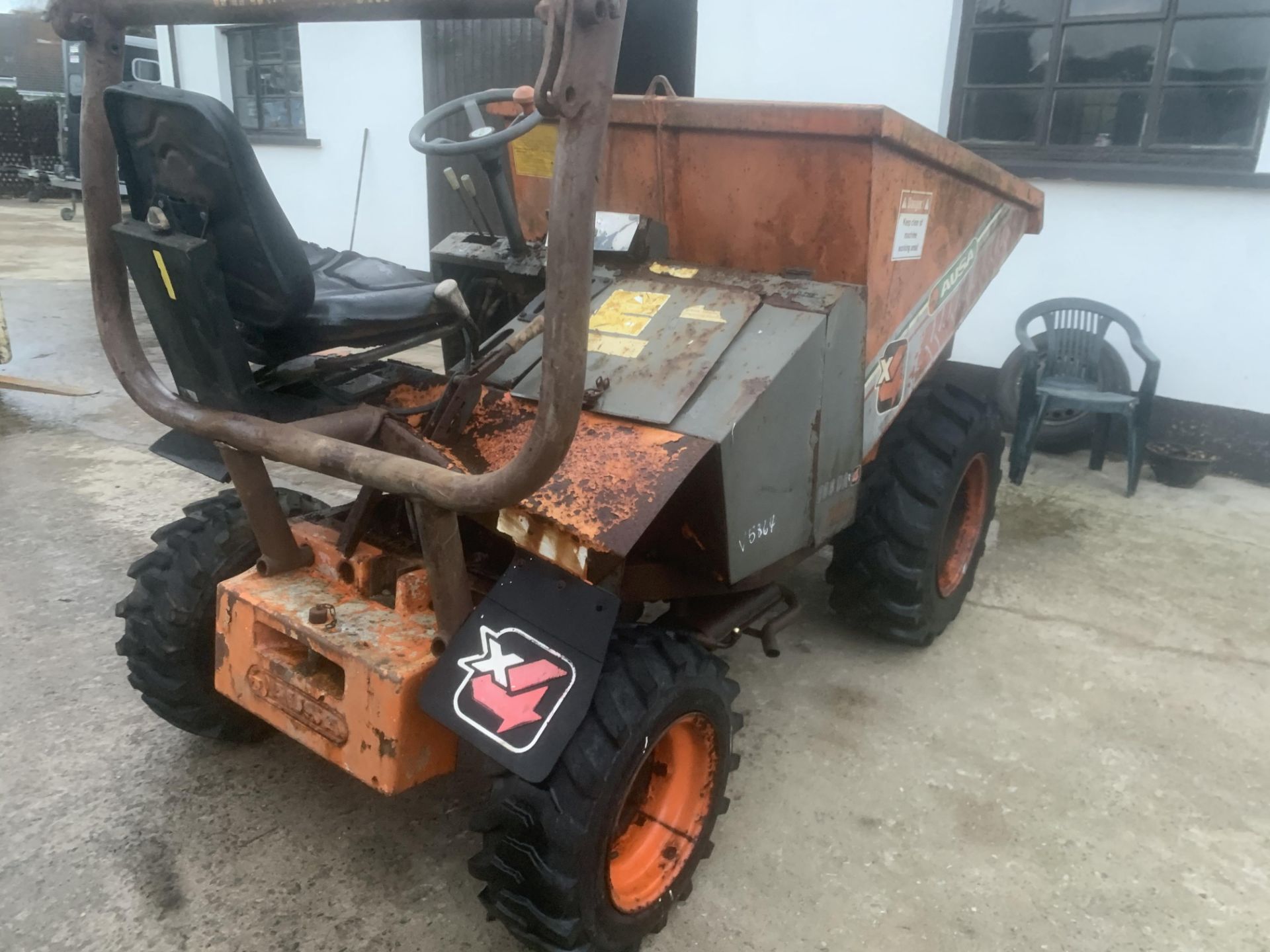 AUSA 4X4 DIESEL HI TIP DUMPER.LOCATION N IRELAND.