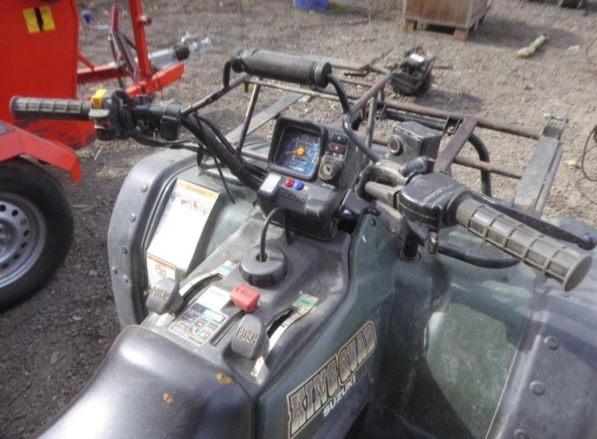 SUZUKI KING QUAD.LOCATION CO DURHAM . - Image 3 of 3