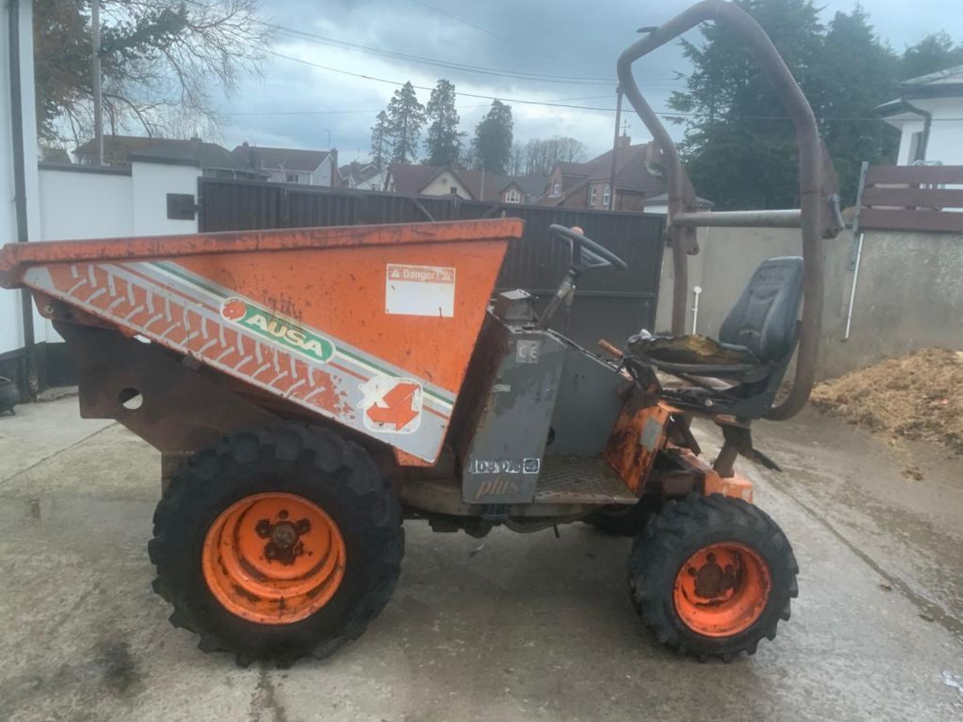 AUSA 4X4 DIESEL HI TIP DUMPER. LOCATION N IRELAND - Image 7 of 7