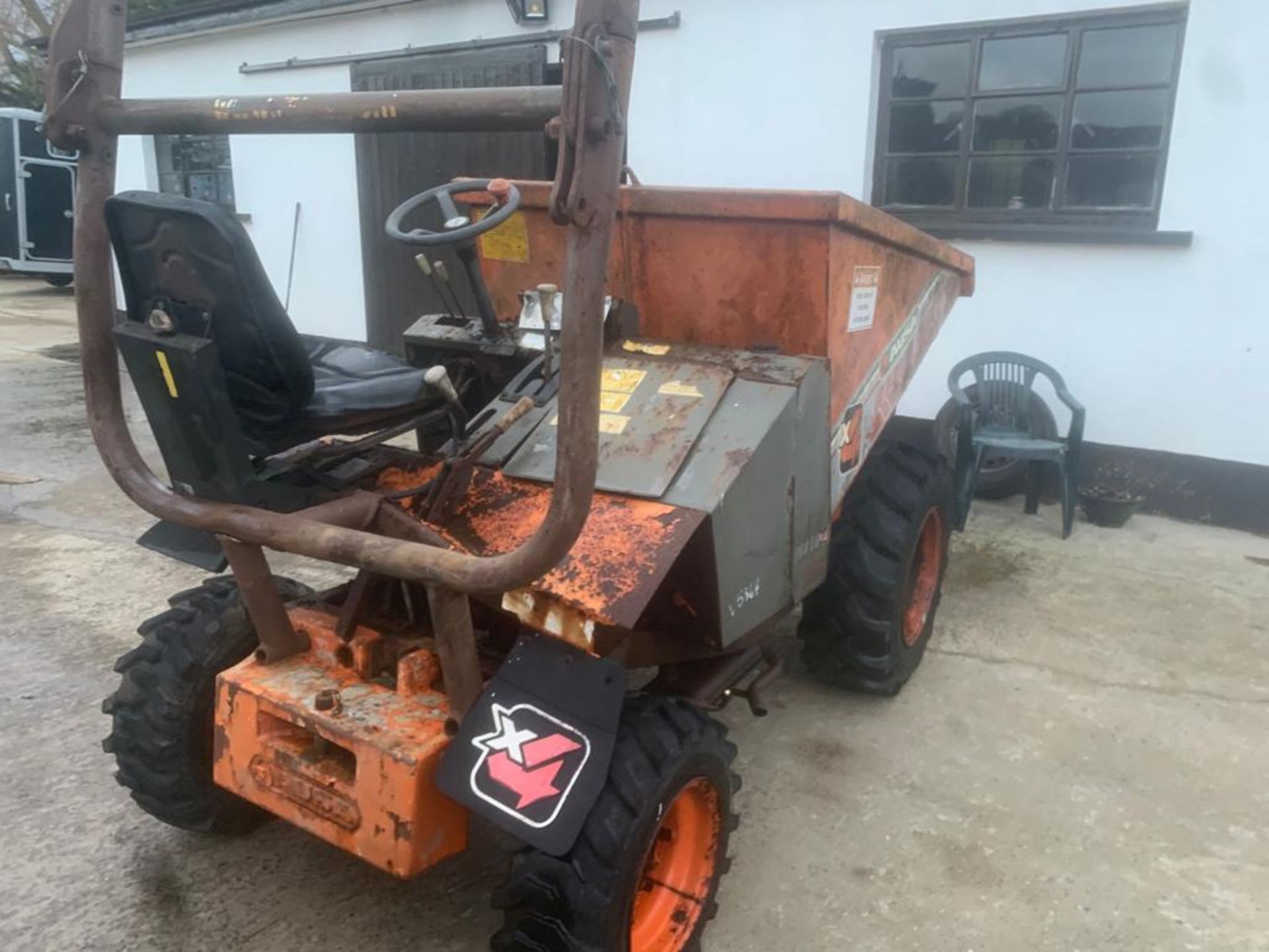 AUSA 4X4 DIESEL HI TIP DUMPER. LOCATION N IRELAND - Image 6 of 7