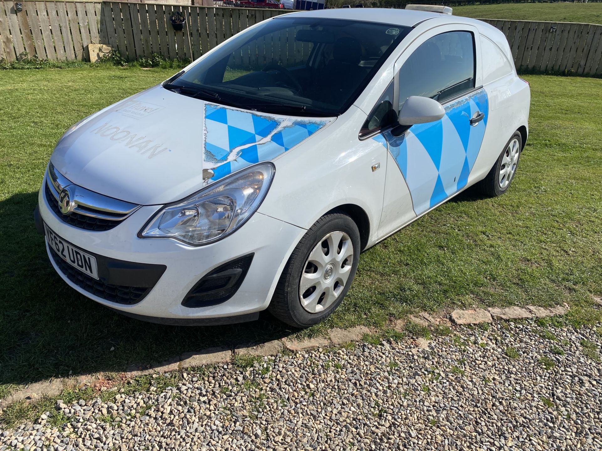 2012/62 VAUXHALL CORSA ECO FLEX VAN LOCATION CO DURHAM. - Image 4 of 5