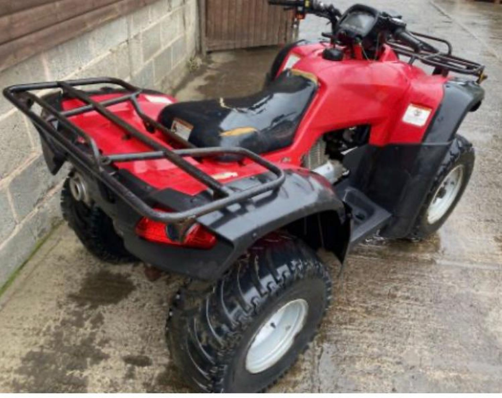 HONDA 4X4 PETROL QUAD BIKE. LOCATION N.IRELAND - Image 2 of 3