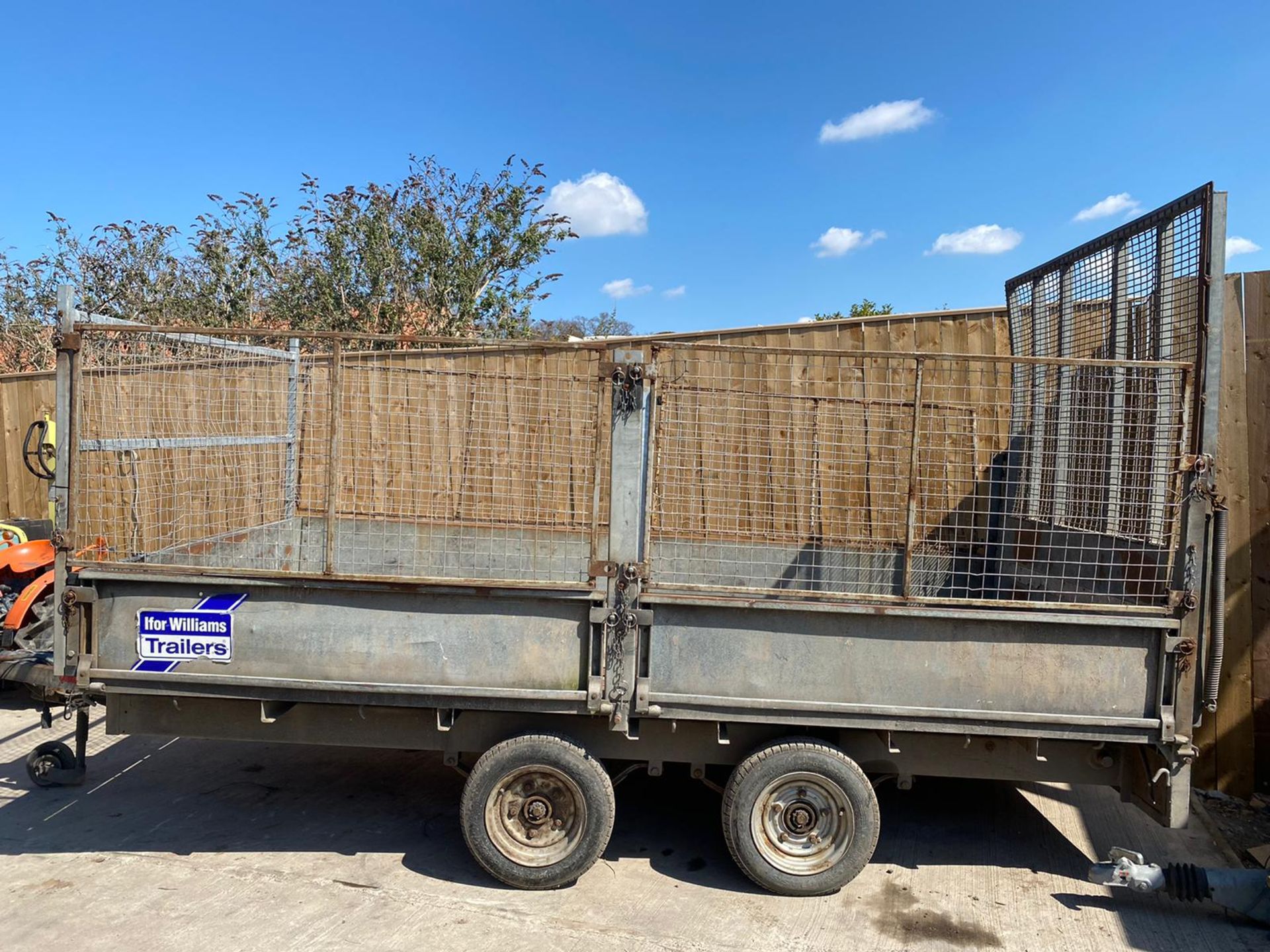 IFOR WILLIAMS LM126 CAGE SIDE TRAILER LOCATION CO DURHAM - Image 3 of 4