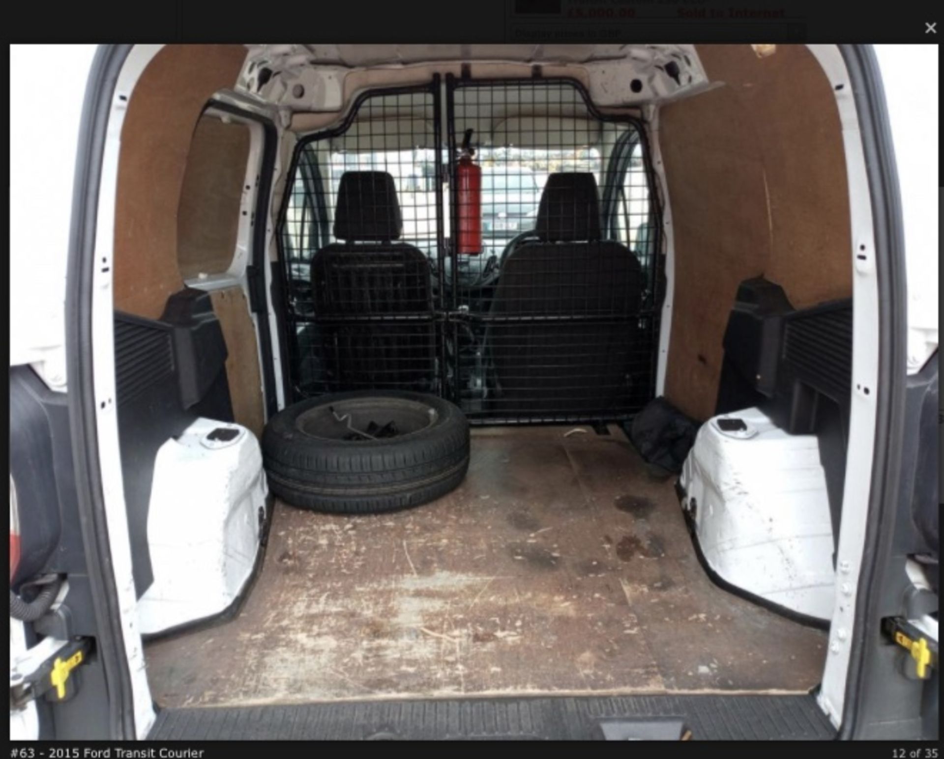 2015 FORD TRANSIT COURIER BASE TDC.I LOCATION N IRELAND - Image 4 of 9