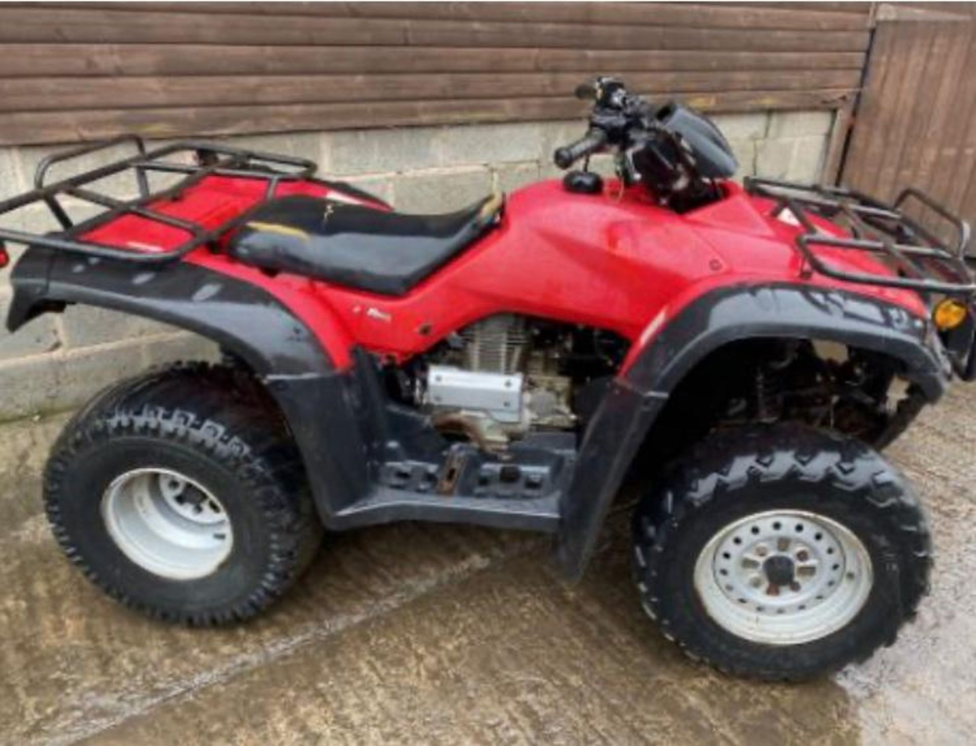 HONDA 4X4 PETROL QUAD BIKE. LOCATION N.IRELAND