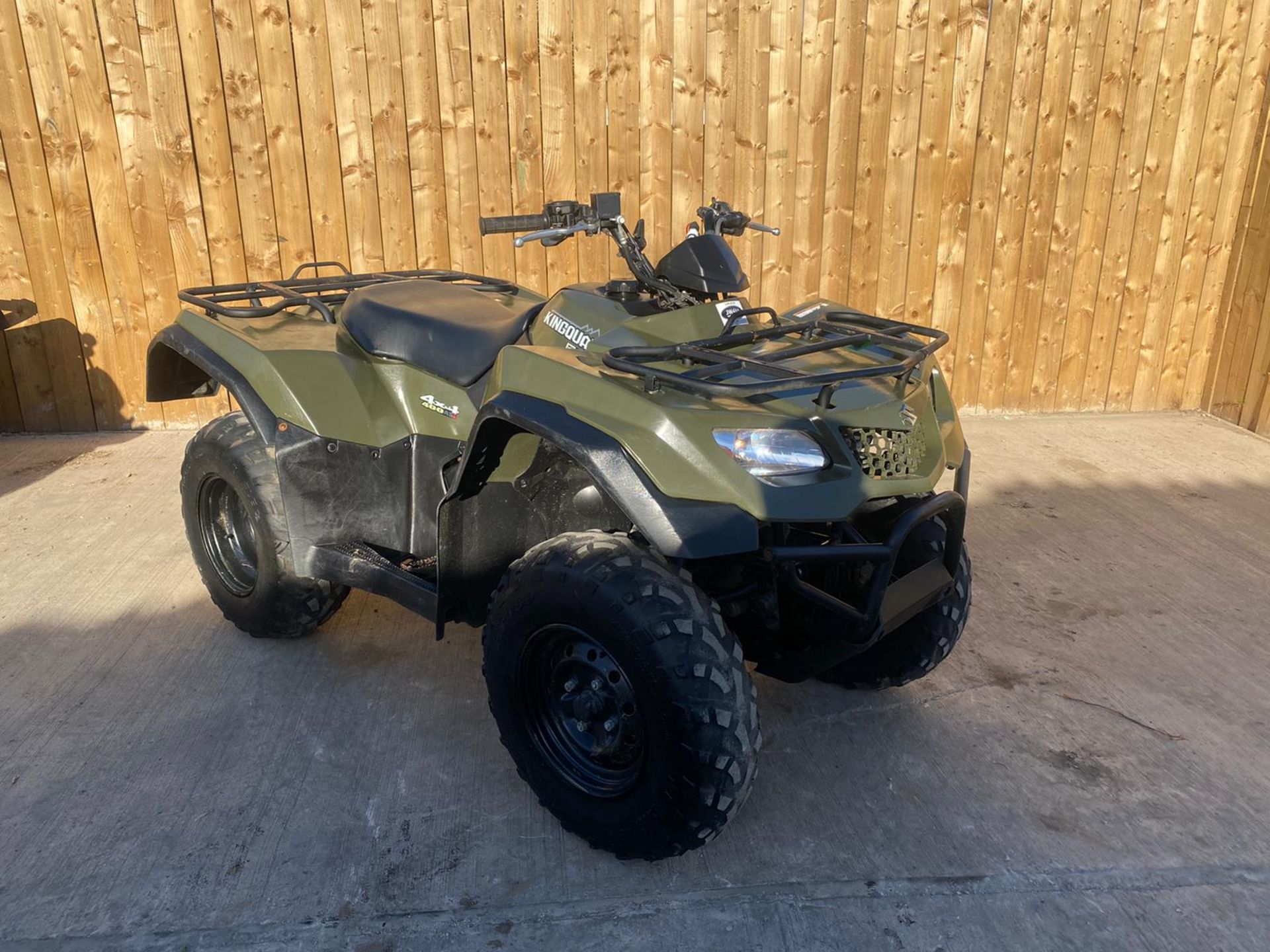 2016 SUZUKI KING QUAD 400 4WD ATV LOCATION CO DURHAM - Image 4 of 7