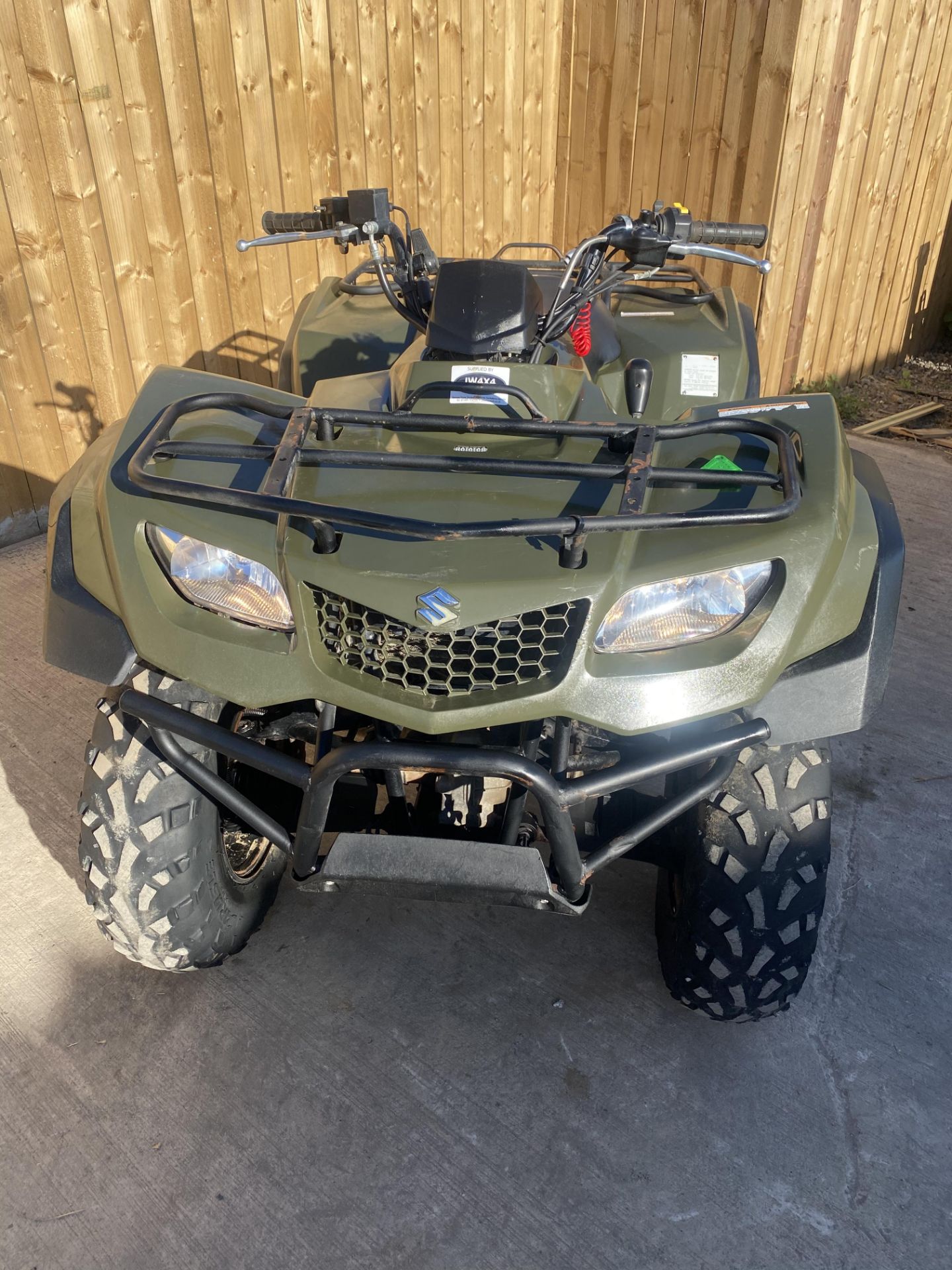 2016 SUZUKI KING QUAD 400 4WD ATV LOCATION CO DURHAM - Image 2 of 7