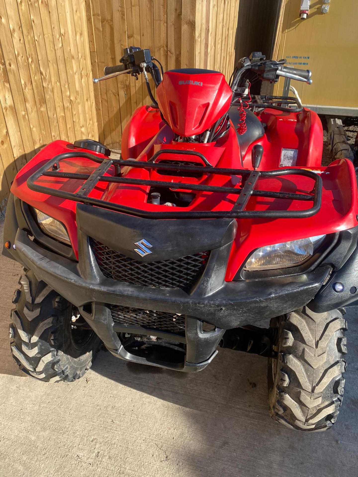 2015 SUZUKI KING QUAD 500 AWD ATV LOCATION CO DURHAM - Image 2 of 4