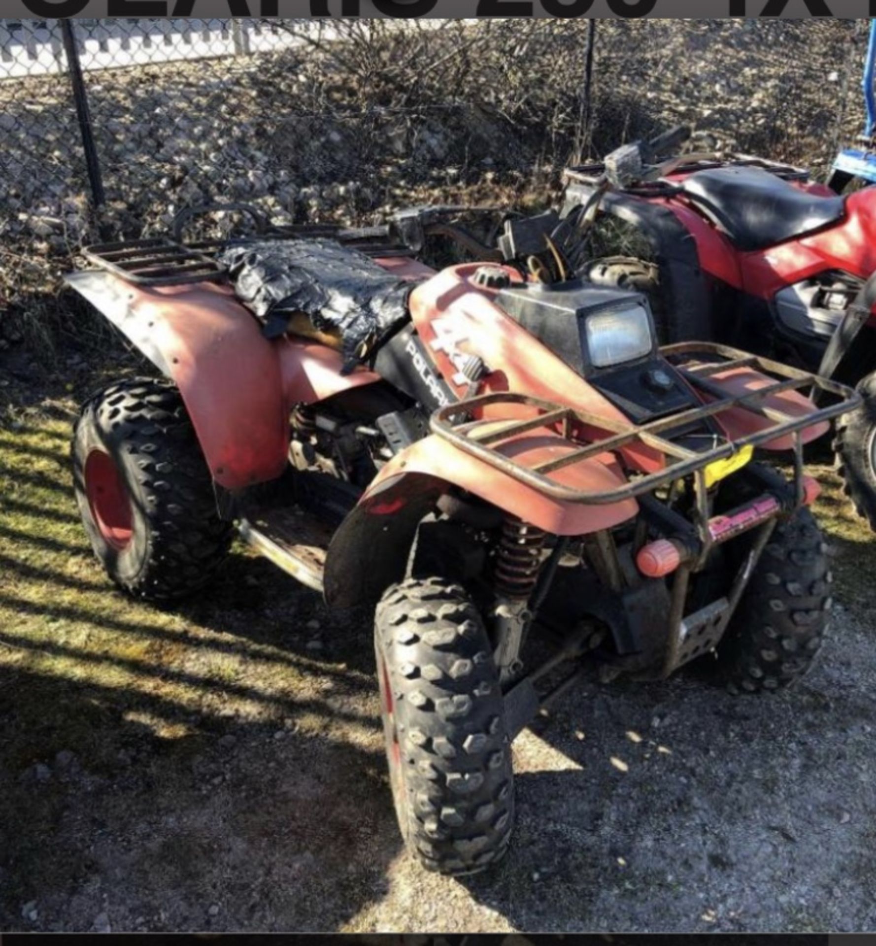 POLARIUS 250 4X4 PETROL QUAD LOCATION N IRELAND - Image 3 of 3