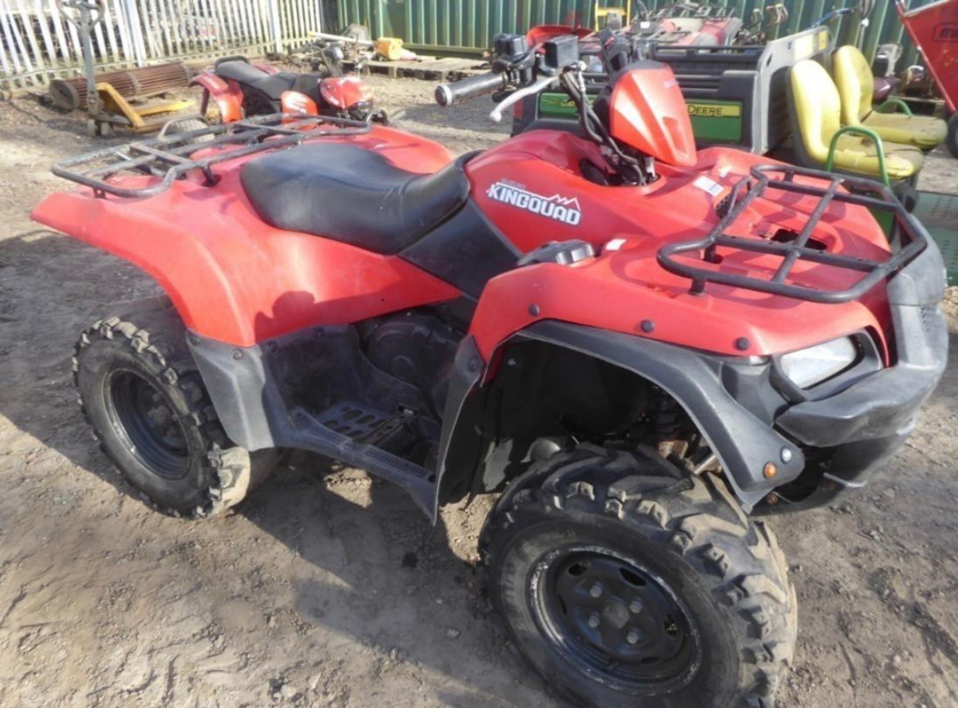 2015 SUZUKI KING QUAD LOCATION CO DURHAM - Image 3 of 3