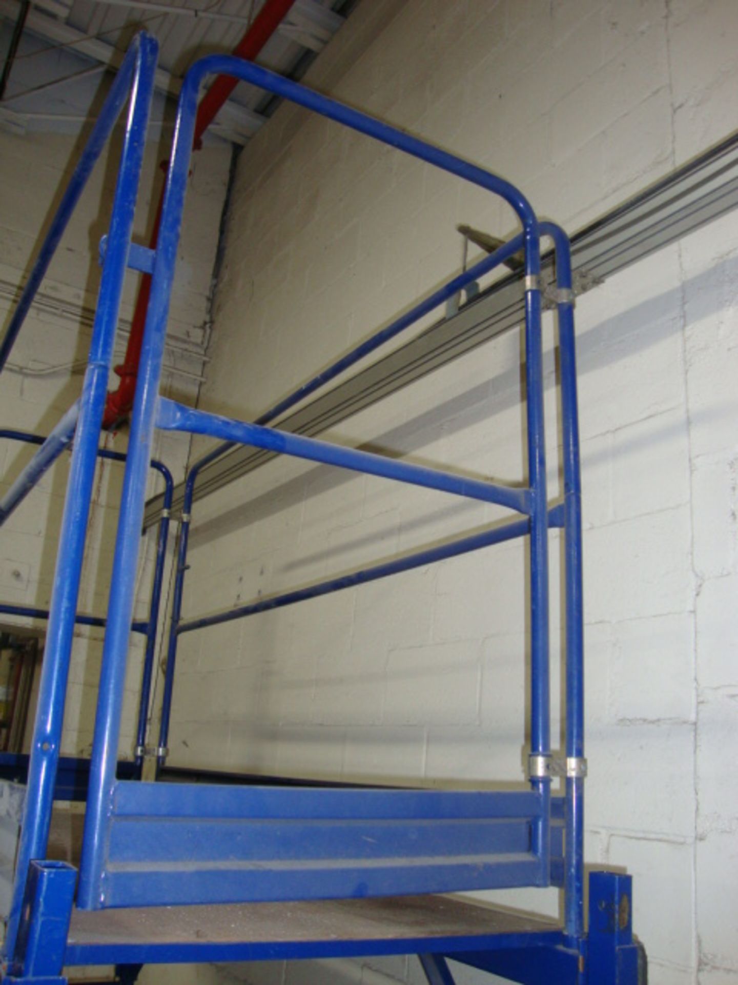 Louisville Rolling Tower Scaffold, Model Fortress # SS0606, 655lb Capacity, upper enclosure is - Image 2 of 2