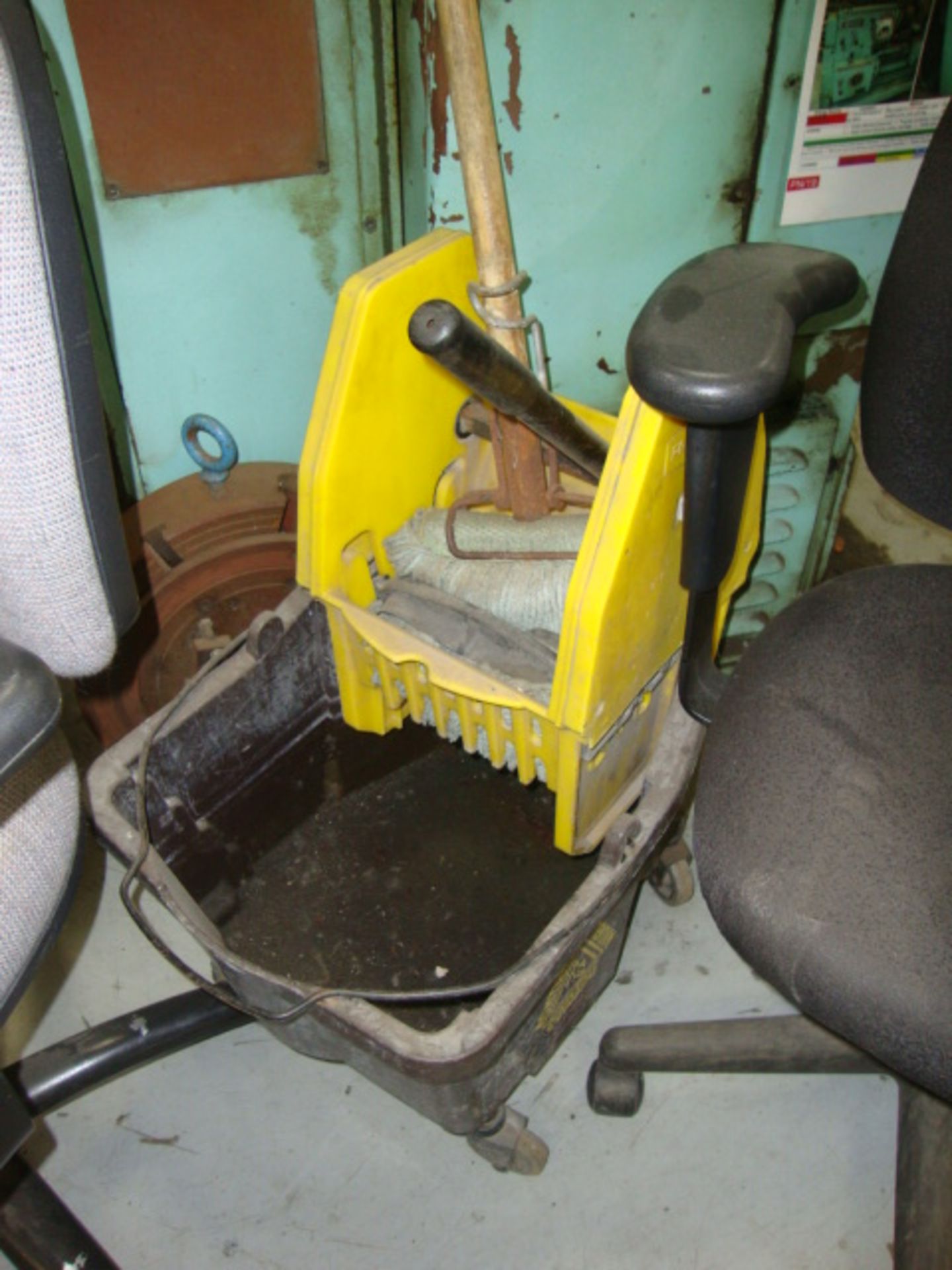 Lot of 6 Assorted Chairs and Mop Bucket - Image 2 of 4