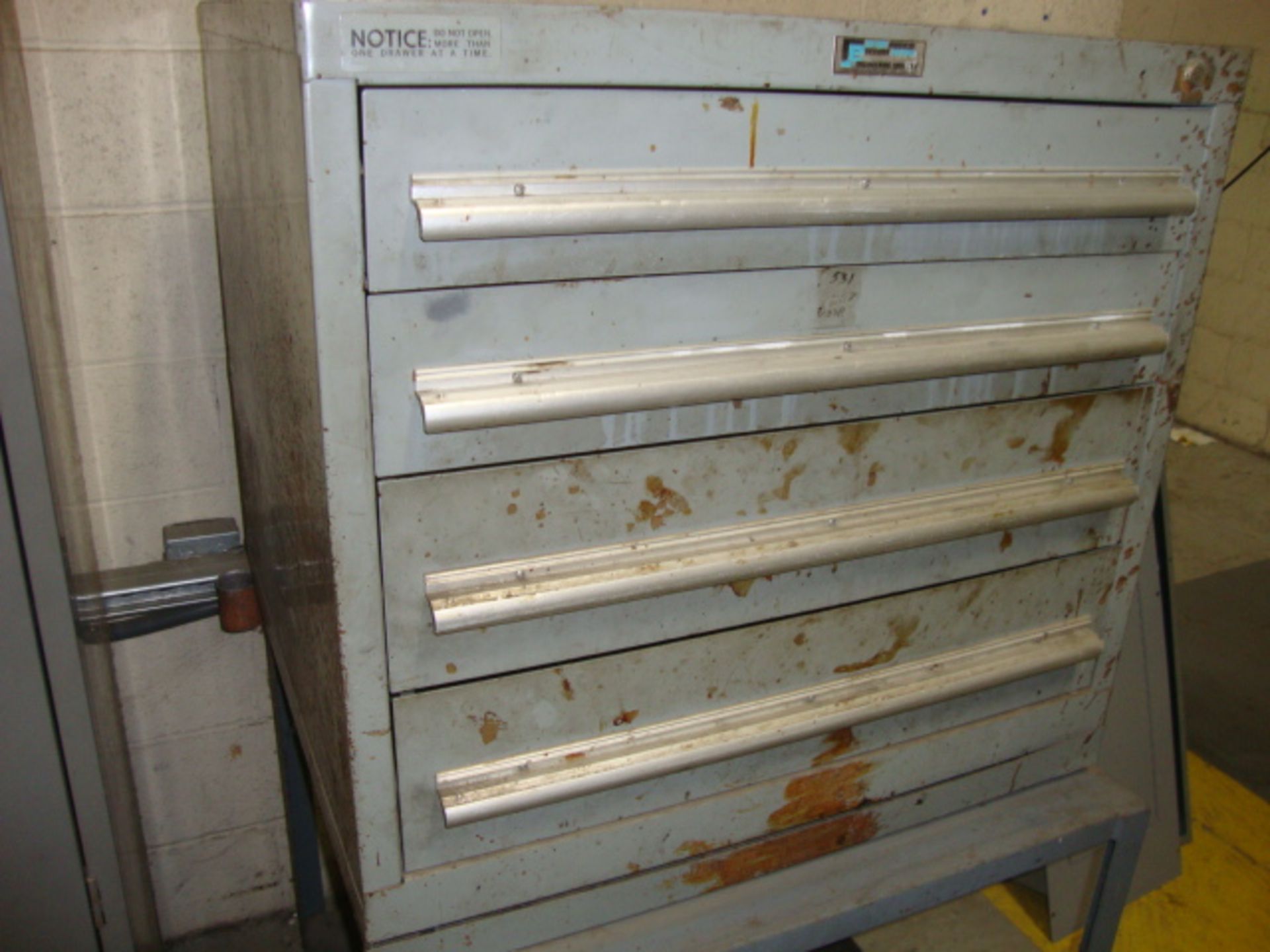 Rack Engineering Tool Cabinet, approx. 30" x 28" x 29" tall