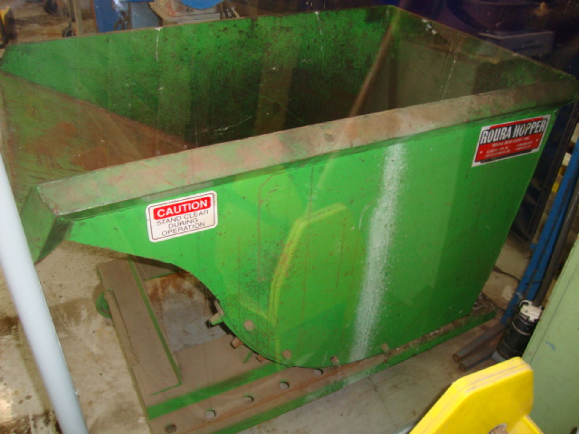 Roura Dump Hopper, approx. 48" x 30" x 36" tall - Image 2 of 3