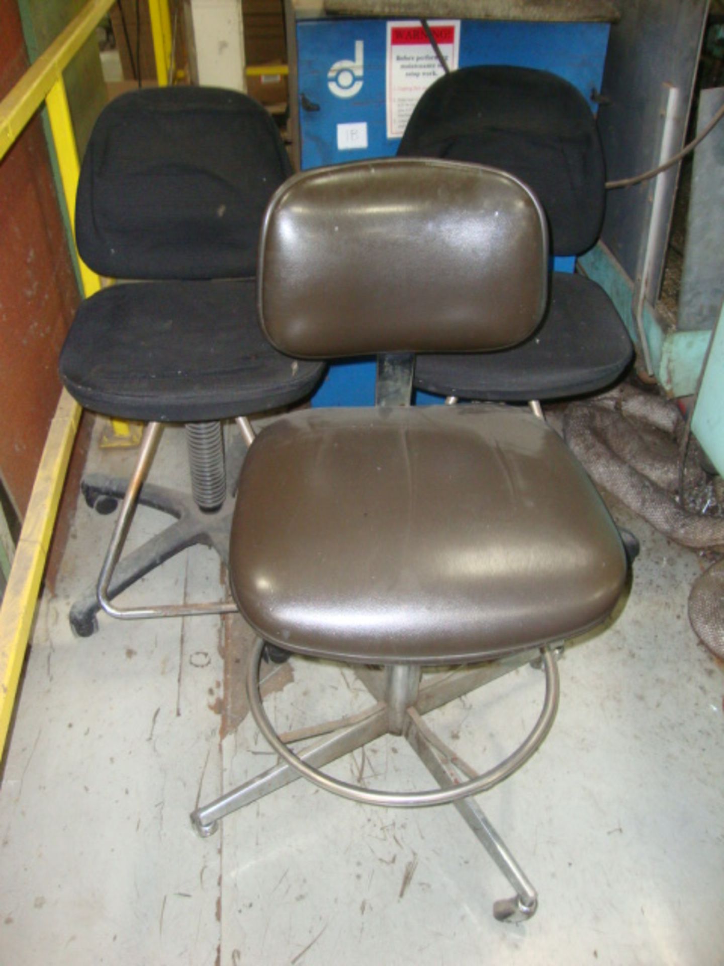 Lot of 6 Assorted Chairs and Mop Bucket - Image 4 of 4
