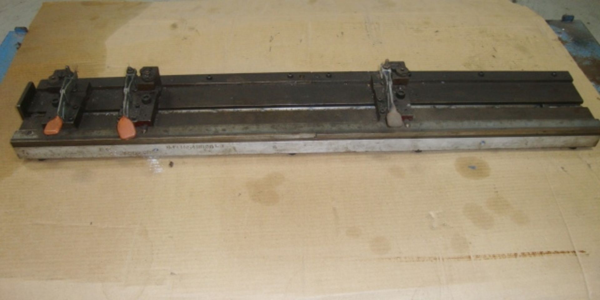 Aluminum Clamping Fixture, approx. 36" x 6"