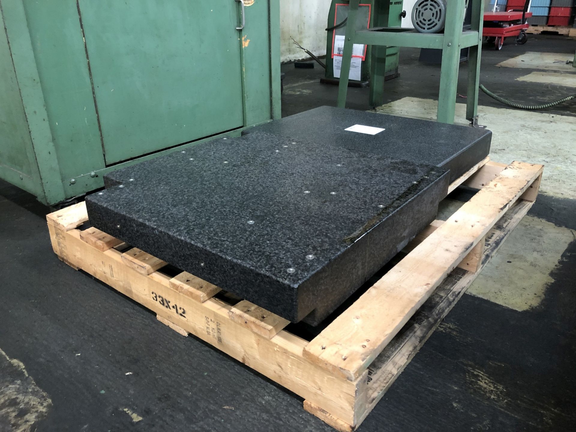 (1) 24" x 18" x 3 Thick & (1) 24" x 22-1/2" x 4" Thick Granite Surface Plate - Image 2 of 3