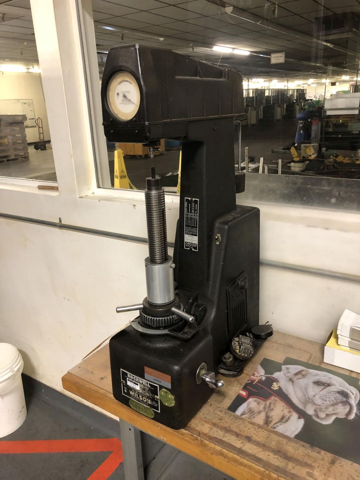 Rockwell Wilson Hardness Tester, Model 4JR