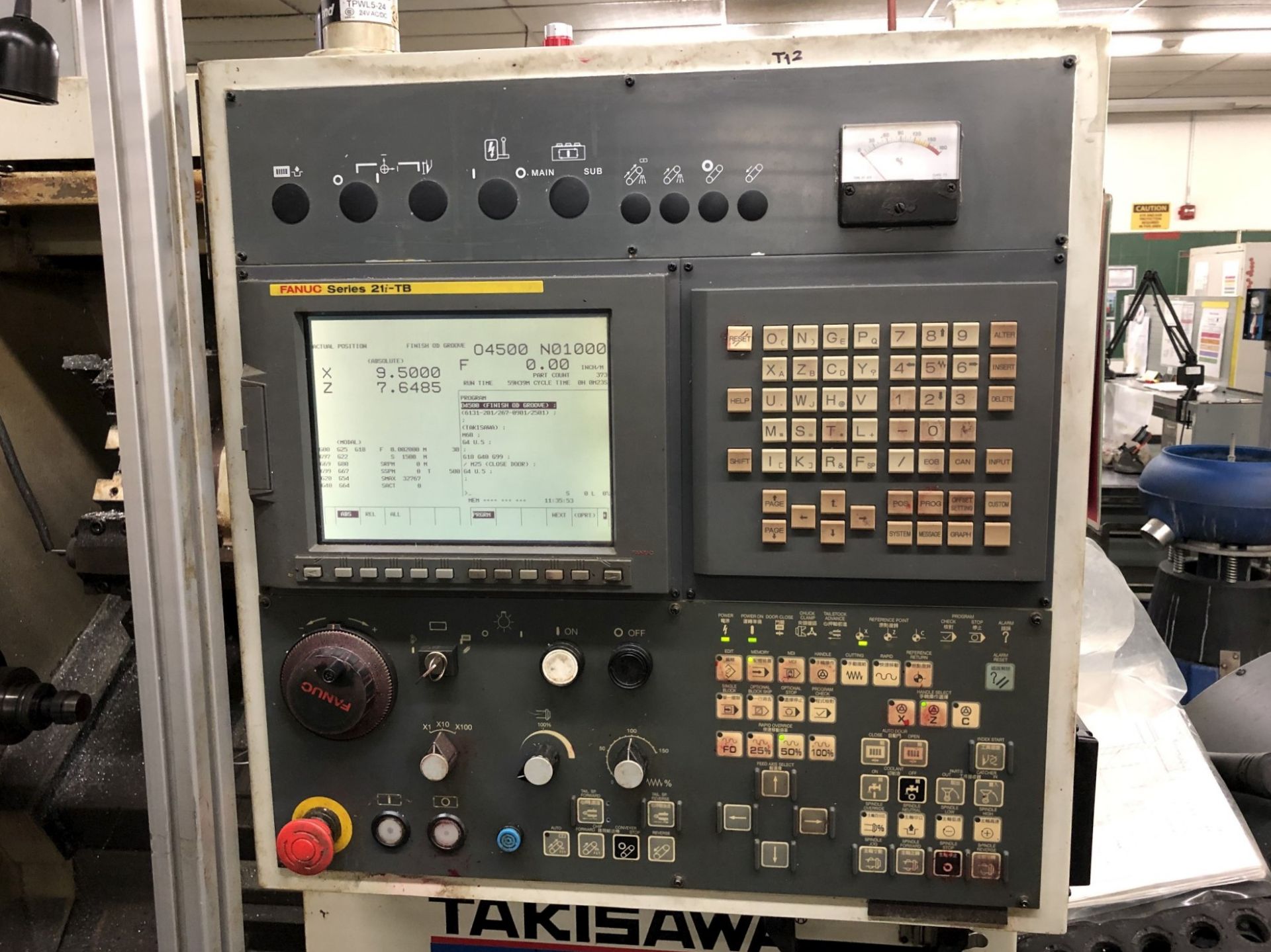 2006 Takisawa EX-106 CNC Lathe - Image 5 of 11