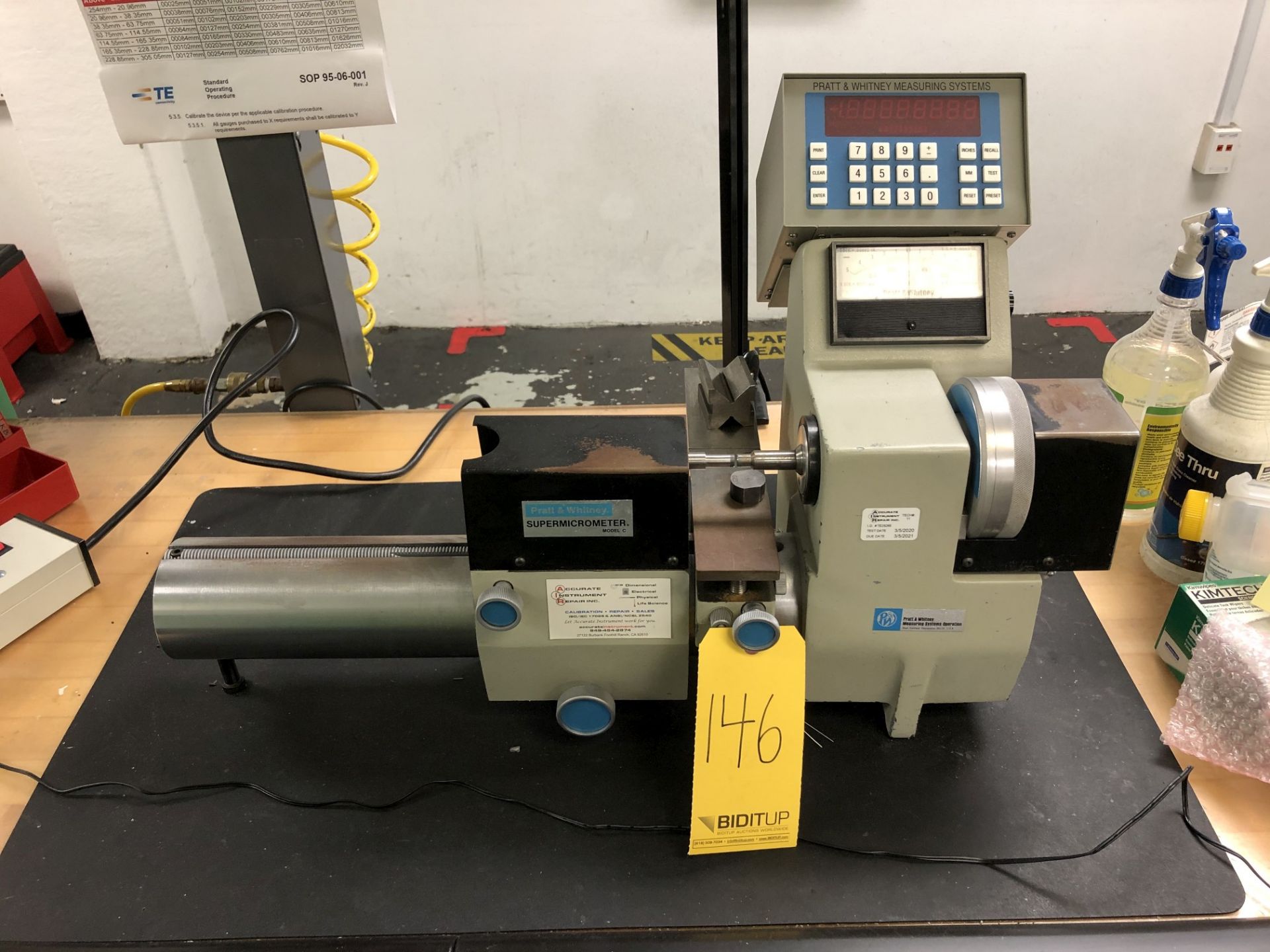 Pratt & Whitney Model C Supermicrometer