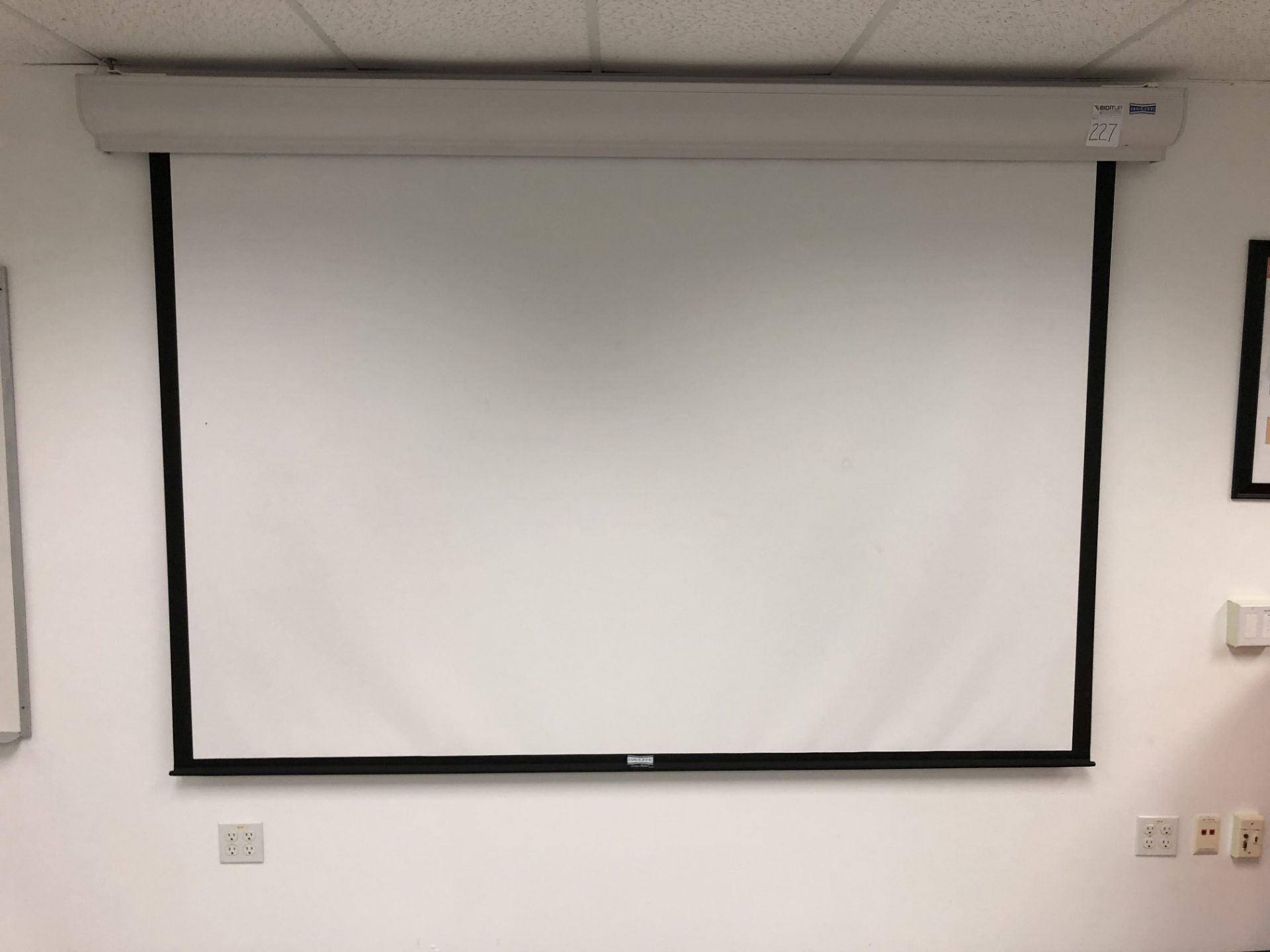 NEC Projector (Model P451X); w/ Da-Lite 8' Wide Projector Screen - Image 6 of 7