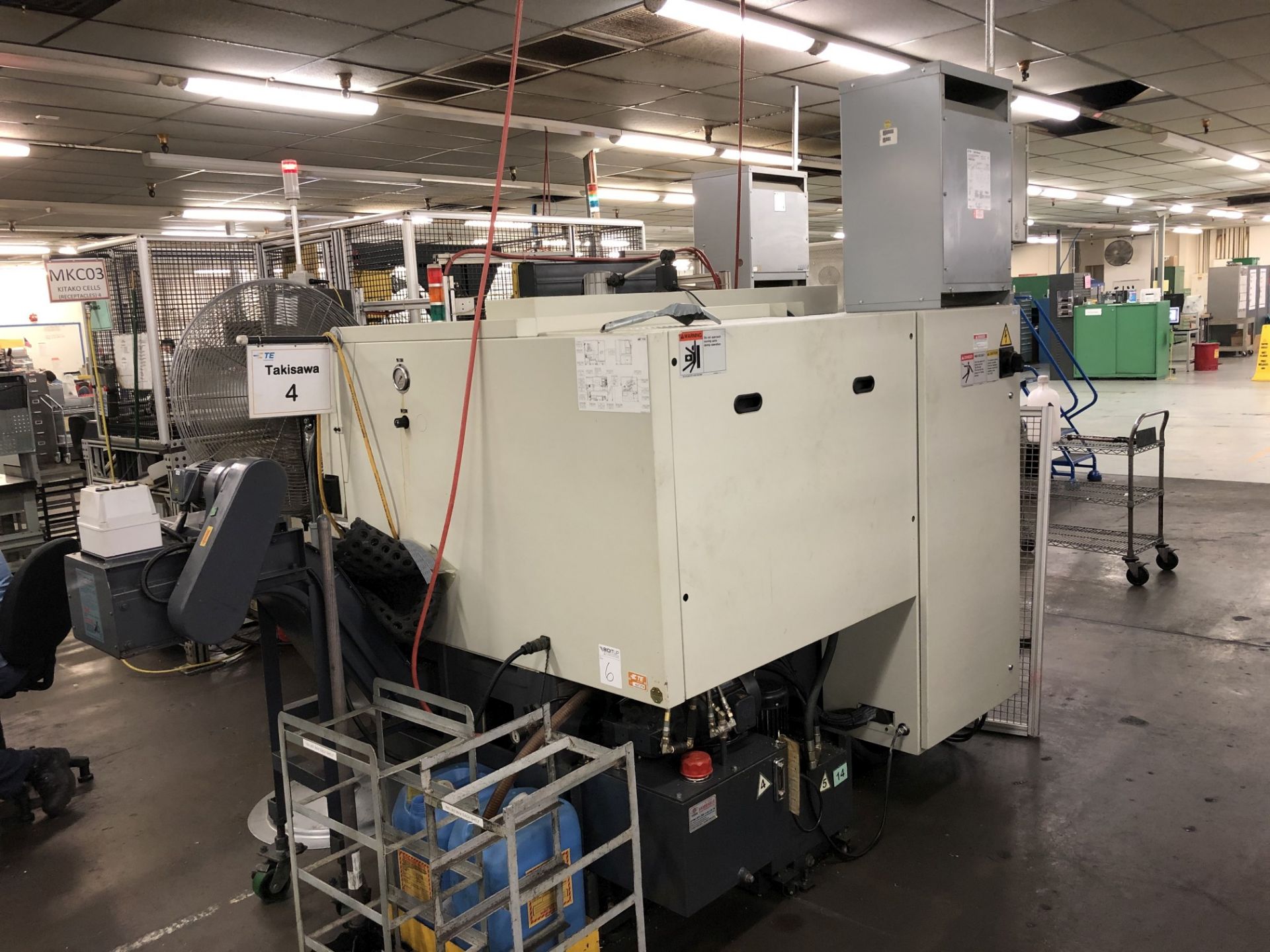 2006 Takisawa EX-106 CNC Lathe - Image 7 of 10