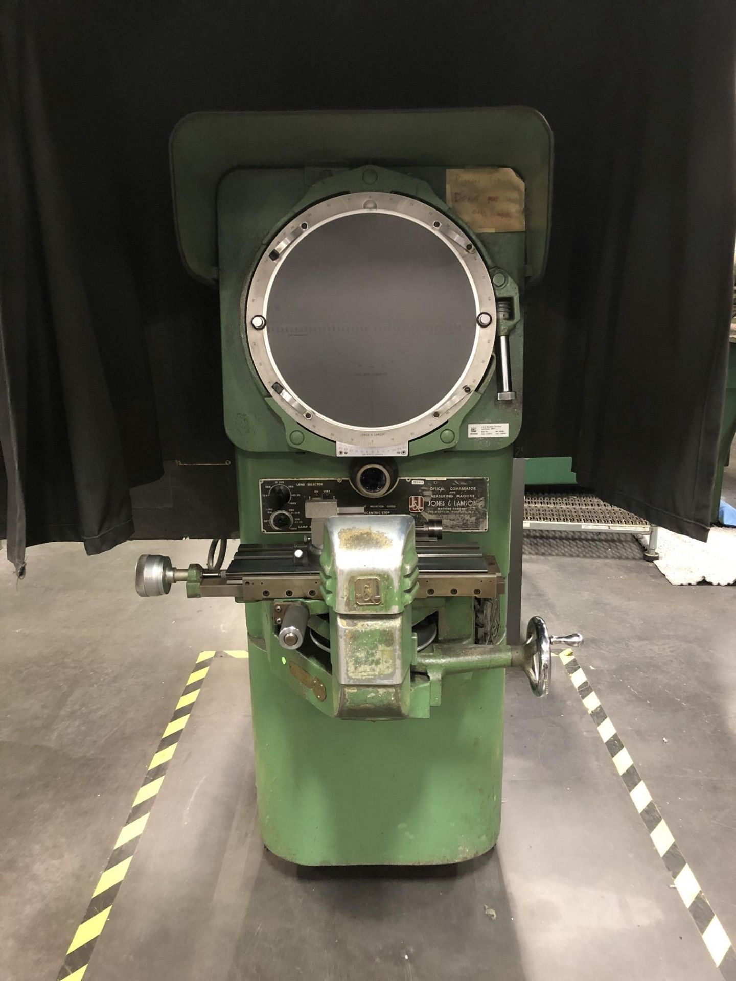 Jones & Lamson 14" Optical Comparator - Image 2 of 8