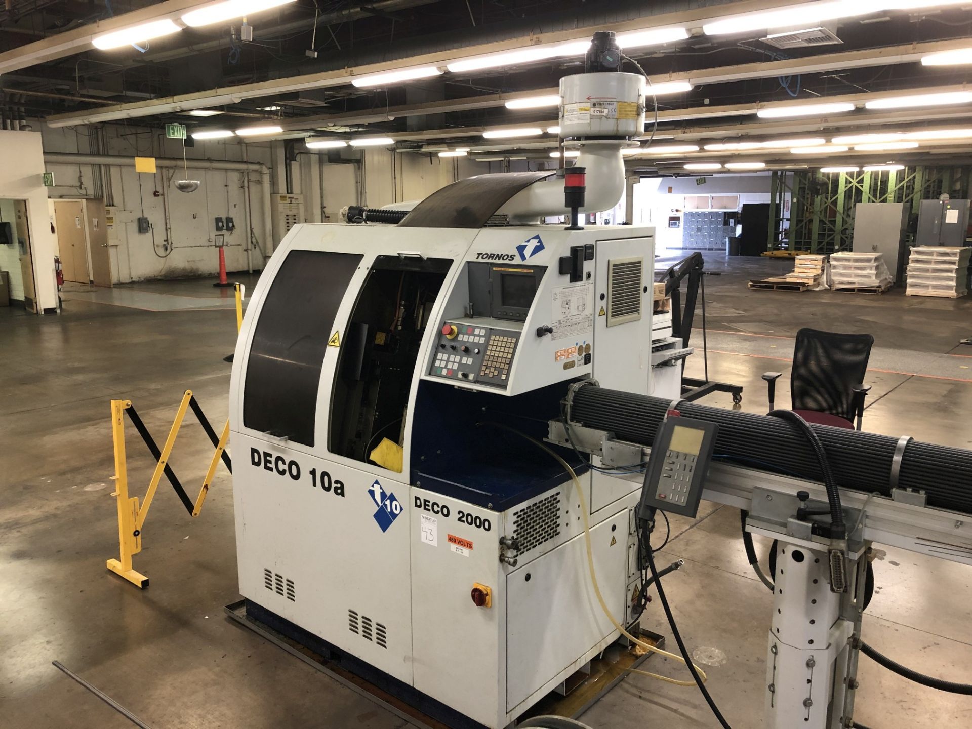 2004 Tornos DECO 10a Swiss-Type CNC Lathe; w/ Tornos Tool Presetter - Image 12 of 21