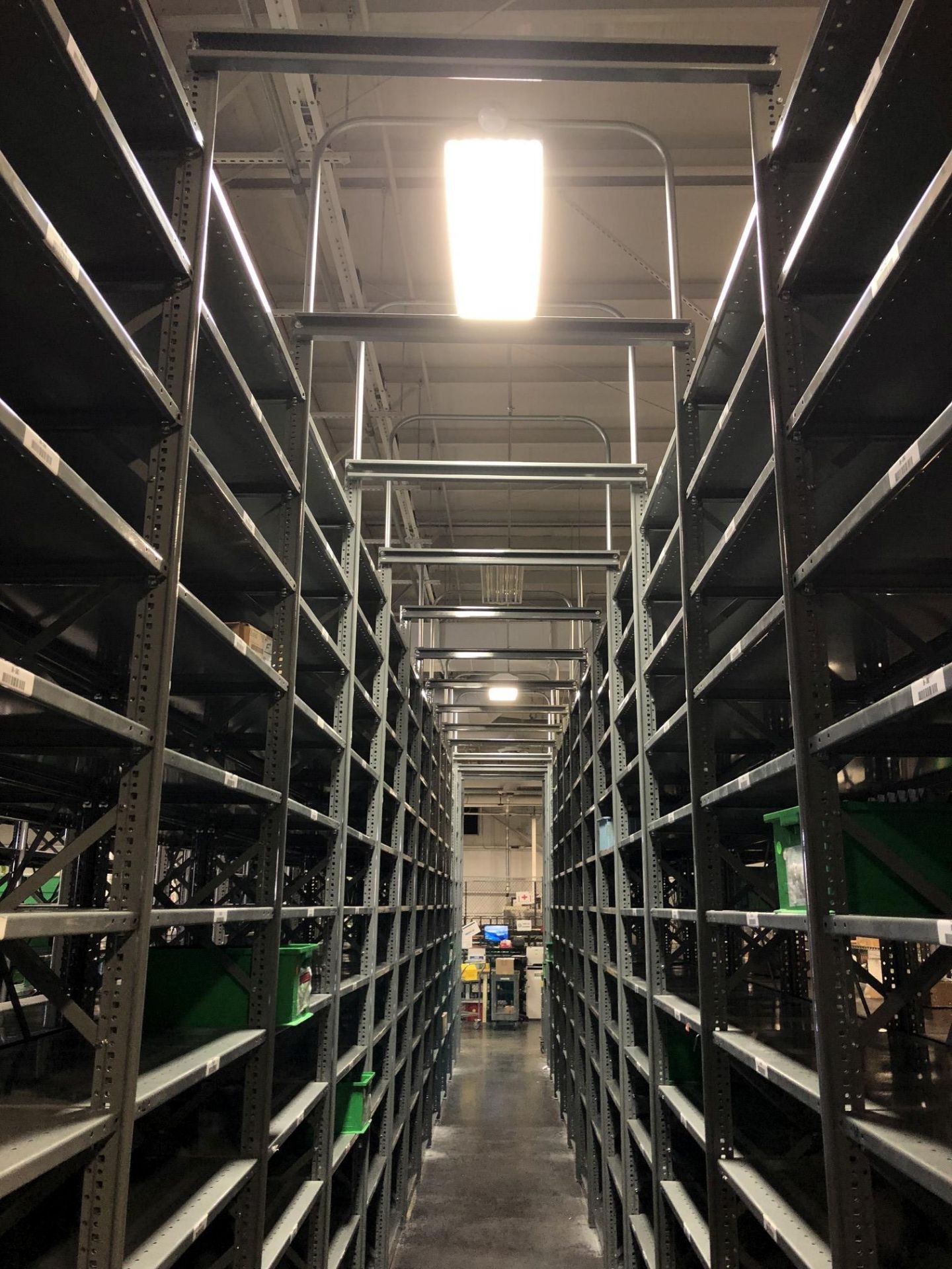 (3) Rows of Two-Sided Metal Shelving - Image 13 of 16