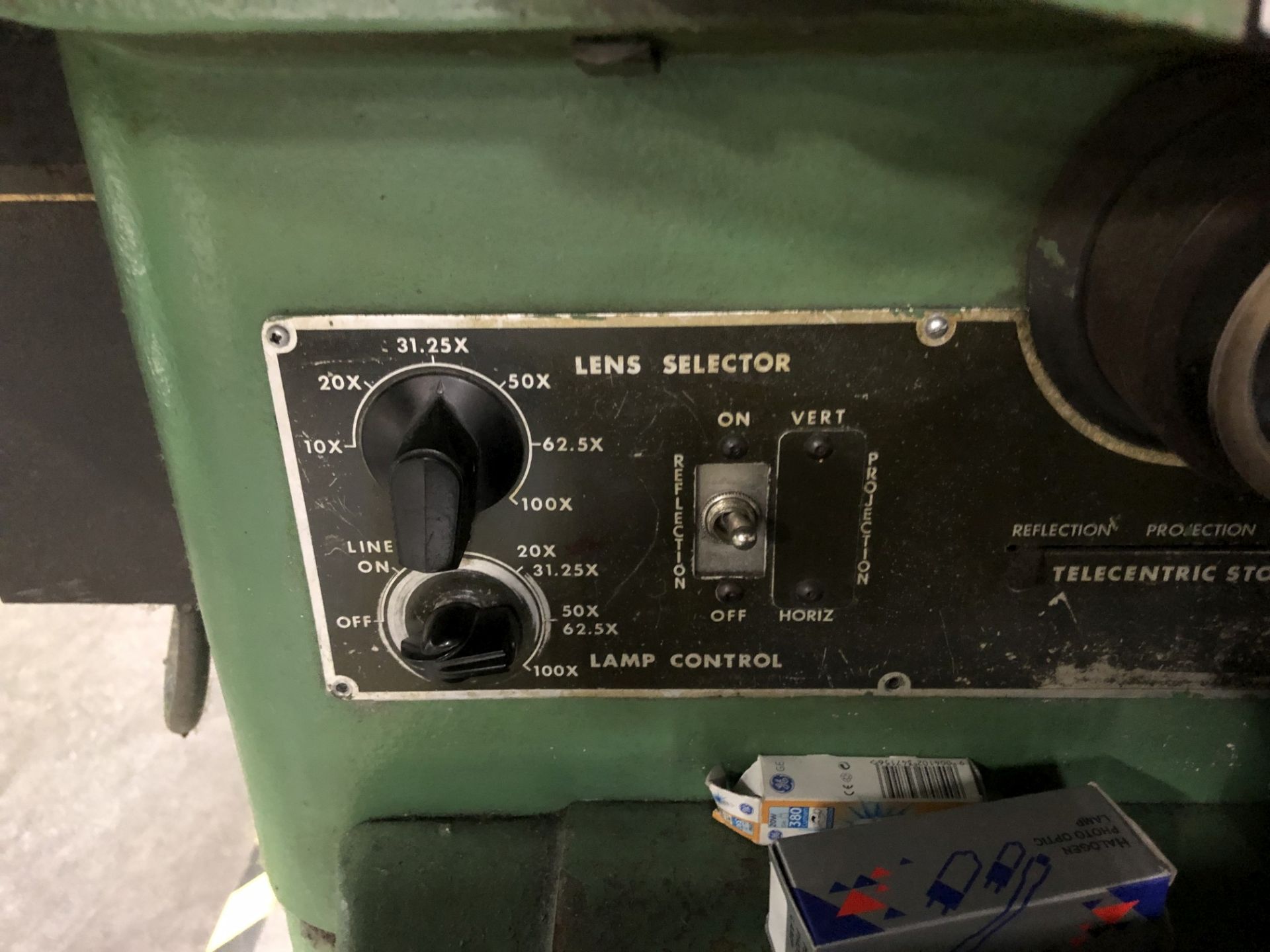 Jones & Lamson 14" Optical Comparator - Image 5 of 8