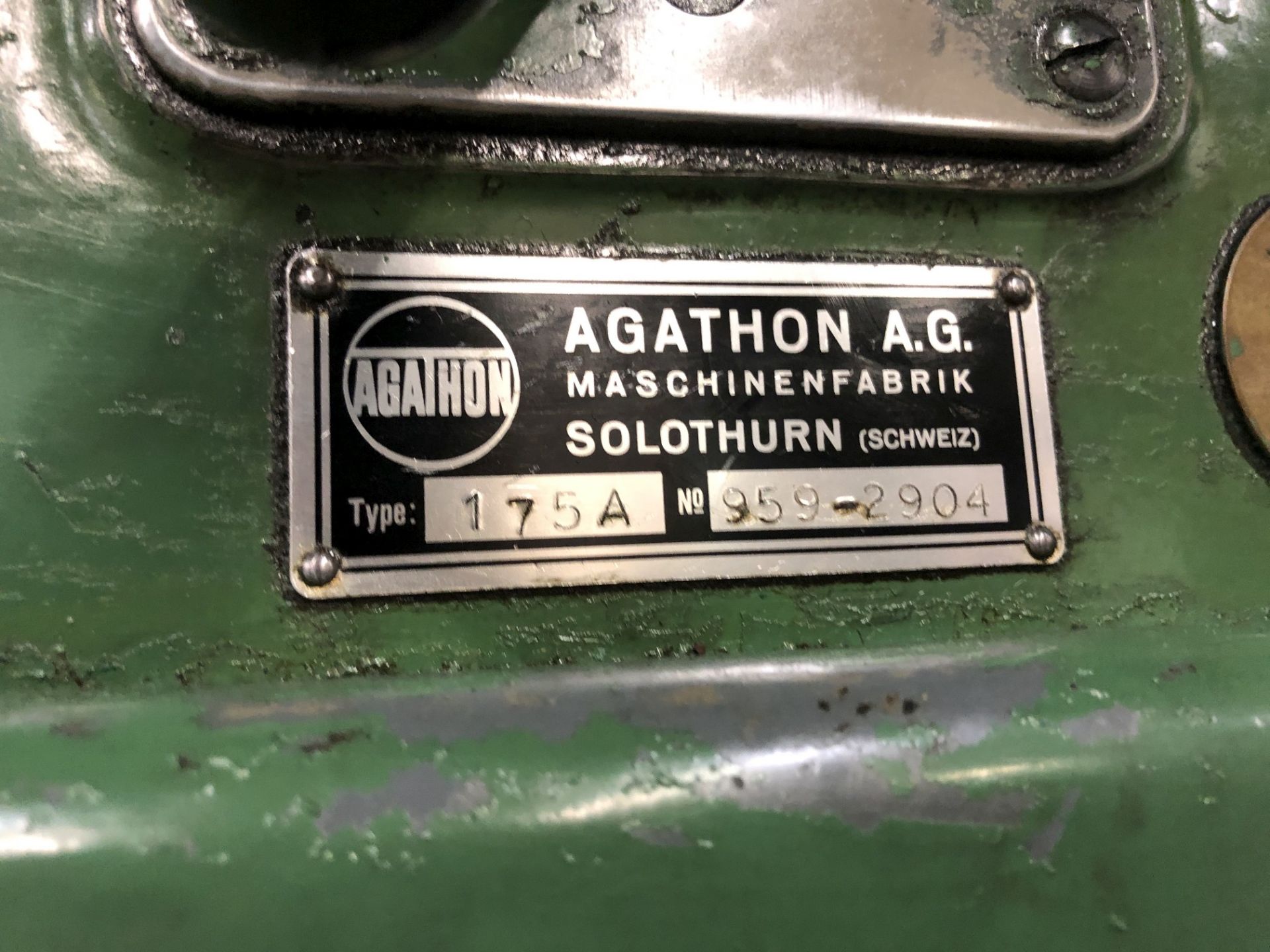 Agathon Model 175-A Tool Grinder - Image 6 of 7