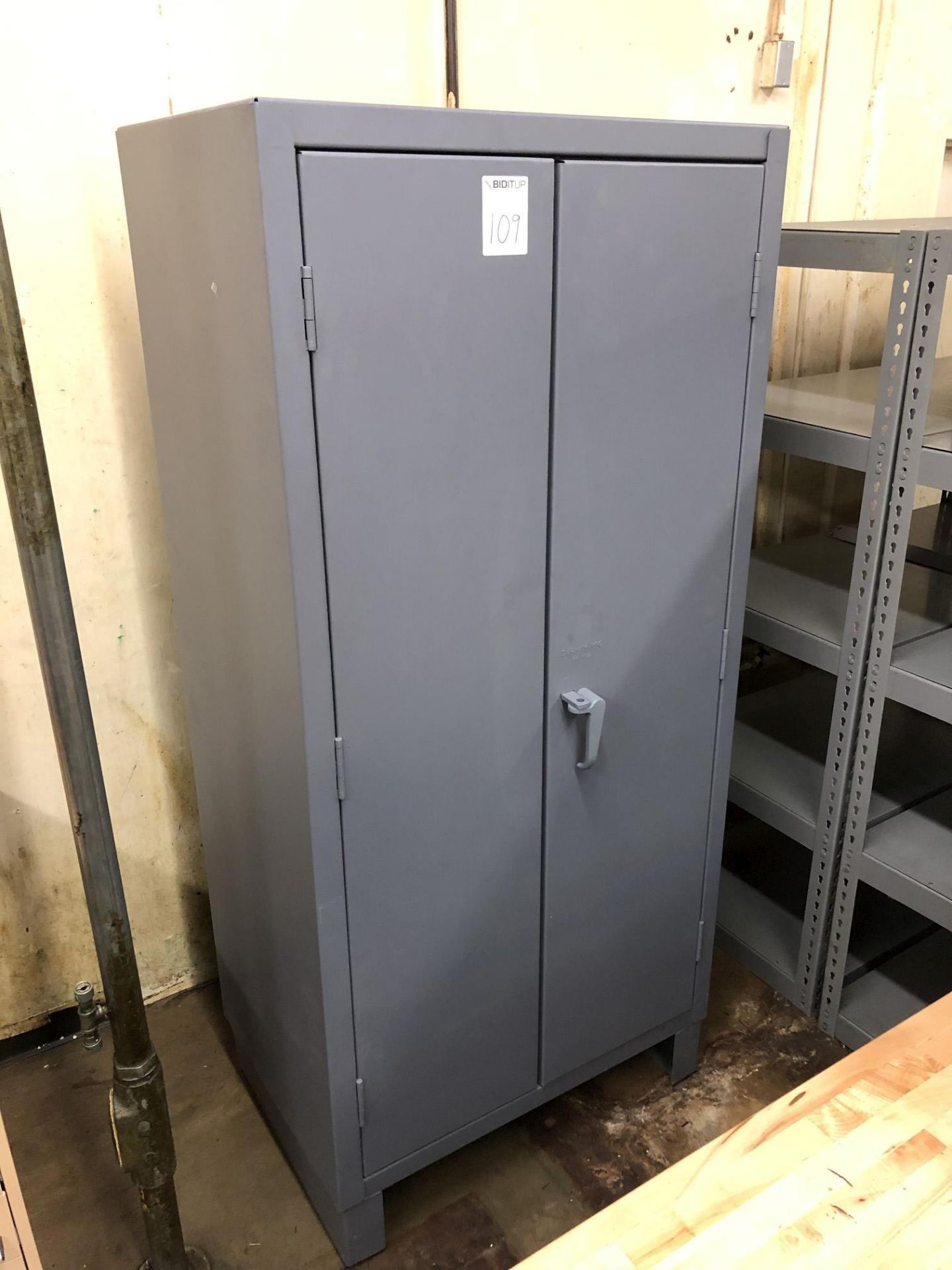 Durham Mfg 2-Door Heavy-Duty Bin Cabinet (3' W x 2' D x 78-1/2" High)