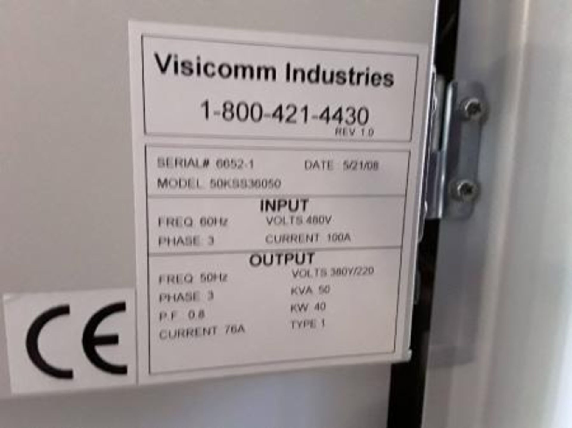 Visicomm Industries Frquency Converter - Image 4 of 10