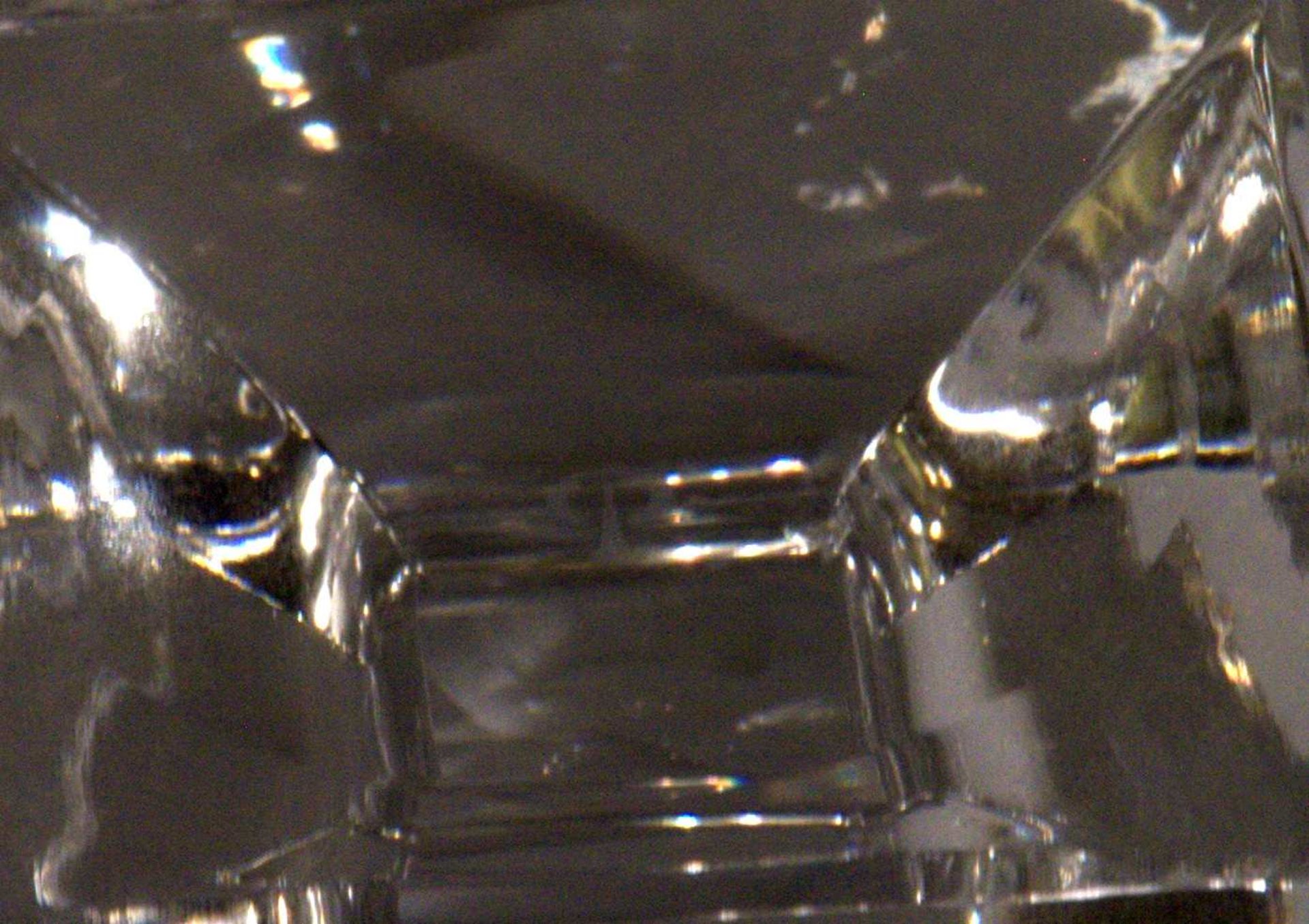 6 kleine Gläser, Kristall, Peill & PutzlerHöhe ca. 9 cm - Bild 2 aus 2