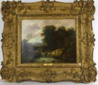 Wohl WILIAM TRAIES (1789-1872), "Landschaft", Öl/L, o.sig.,