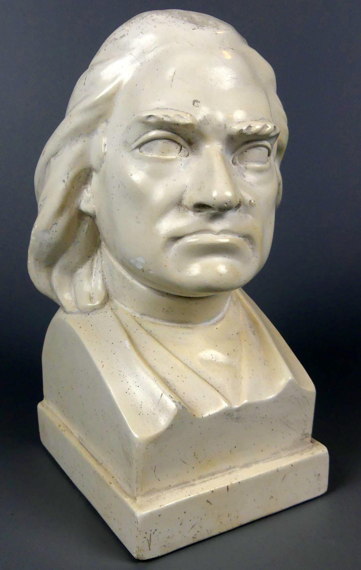 Darstellung von Franz Liszt, Hohlguss, neuzeitlich, H. ca. 28 cm
