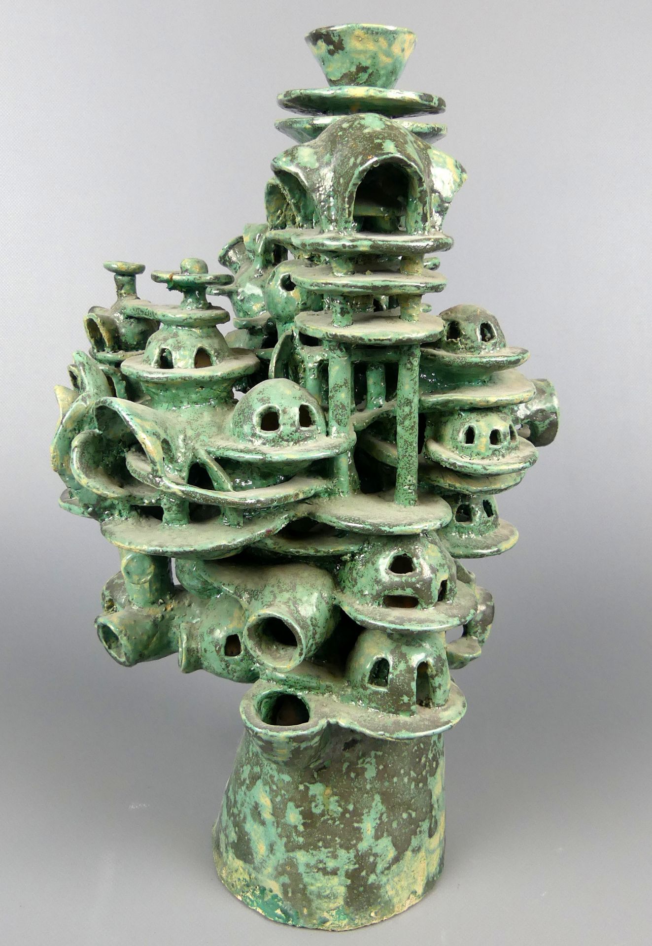 Keramikobjekt, Vase, H. 40 cm
