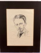 MAX LIEBERMANN (1847-1935), "Karl Scheffler Portrait",