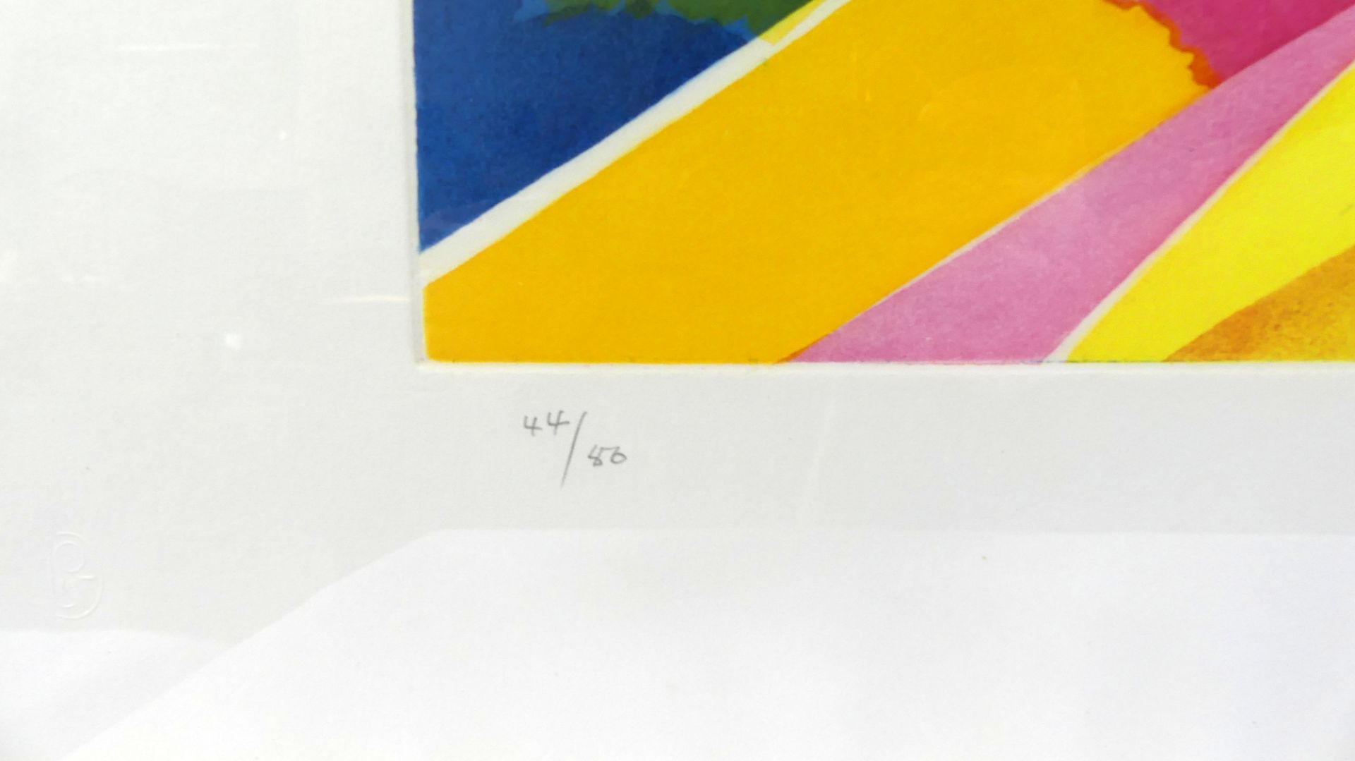 PIERO DORAZIO (1927-2005), Farbradierung, u.re.sig., dat. 1968, - Bild 3 aus 3