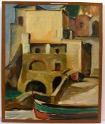 HANS THURN?, "Venedig", Öl/Holz, o.sig., o. Rahmen, ca. 40 x 32 cm