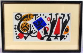 A.R.PENCK, "Abstrakte Personen", Mischtechnik, u.li.sig.,