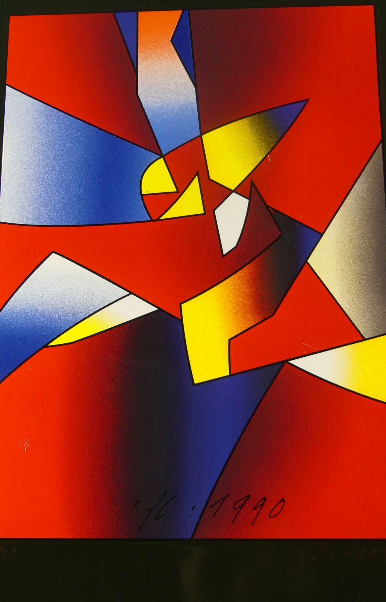 FRANZ EGGENSCHWILER (1930-2000), Paar Emaildrucke, - Image 2 of 8