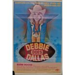 Debbie Does Dallas (1978) One sheet poster, Adult erotic film, starring Bambi Woods, Misty Winter,