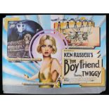 The Boy Friend, (1971) British Quad poster, Ken Russell's Production, EMI-MGM, folded