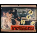 Bring me the Head of Alfred Garcia, (1974) British Quad poster, Warren Oates, Isela Vega, United