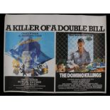 Love and Bullets & The Domino Killings, (1979 and 1977) A Killer of Double Bill, British Quad