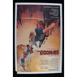 The Goonies (1985) US One-Sheet 'Hanging' style , directed by Steven Spielberg, Amblin, Warner Bros,