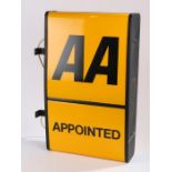 AA illuminated sign, AA Appointed, 42cm diameter