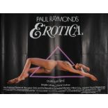 Paul Raymond's Erotica (1982) Adult erotic film, Brigitte Lahaie and Diana Cochran, folded