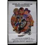 Sidewinder 1 (1977) One Sheet poster, starring Marjoe Gortner, Michael Parks, folded